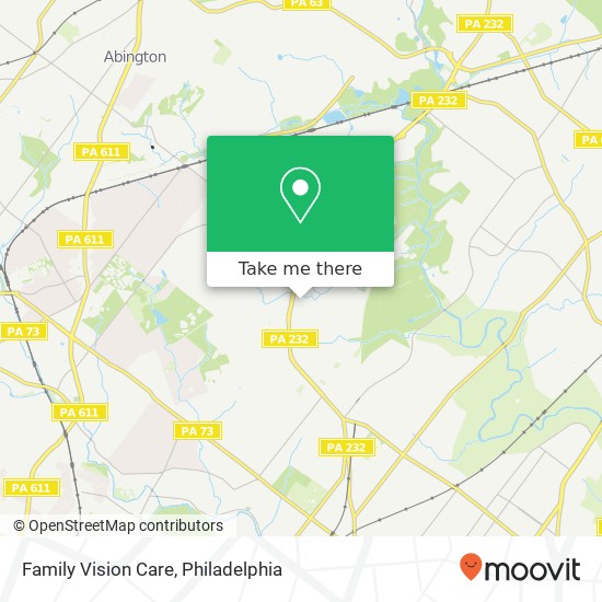 Mapa de Family Vision Care