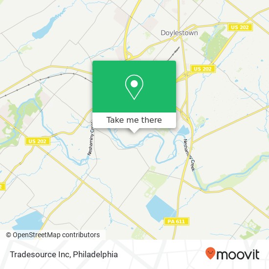 Tradesource Inc map