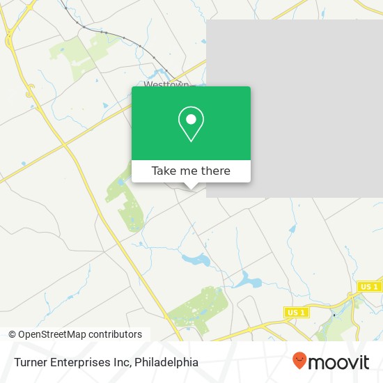 Turner Enterprises Inc map