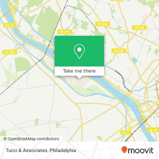 Tucci & Associates map