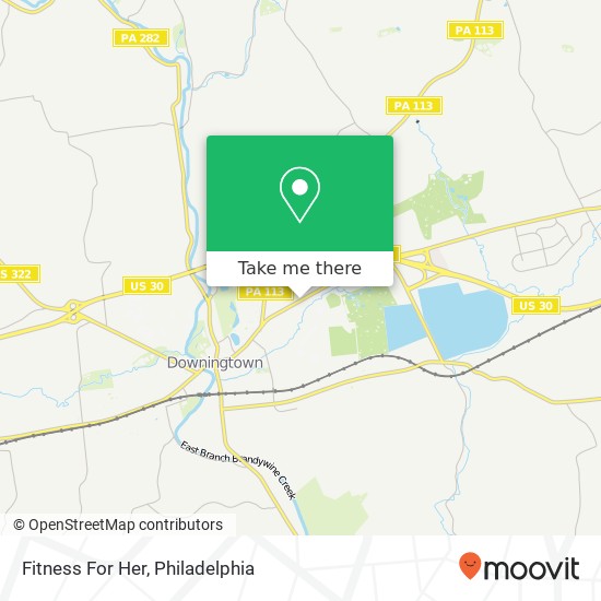 Fitness For Her map