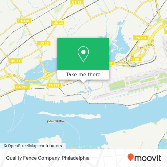 Mapa de Quality Fence Company