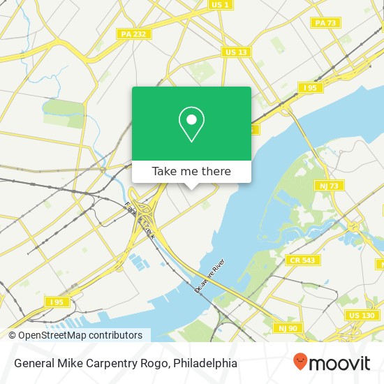 General Mike Carpentry Rogo map