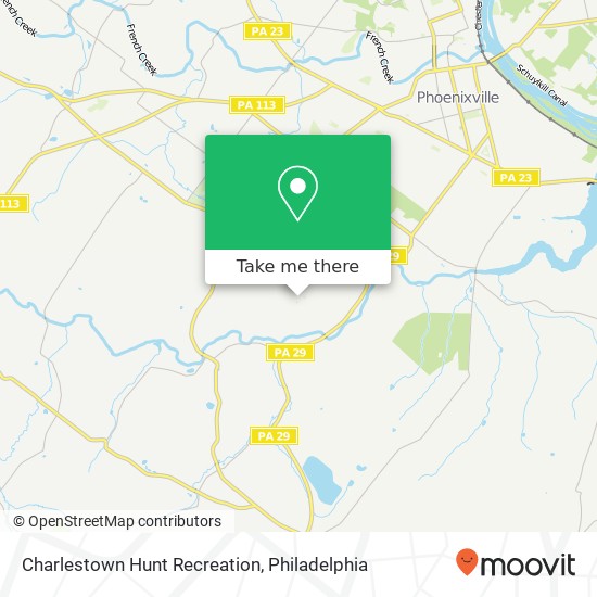 Charlestown Hunt Recreation map