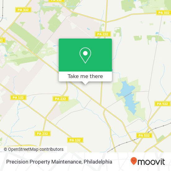 Mapa de Precision Property Maintenance
