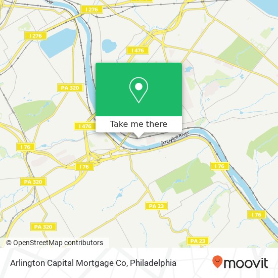 Arlington Capital Mortgage Co map