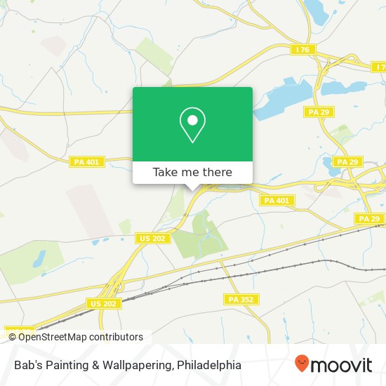 Mapa de Bab's Painting & Wallpapering