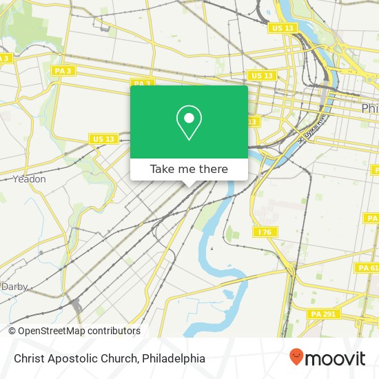 Christ Apostolic Church map