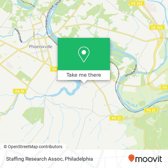 Mapa de Staffing Research Assoc