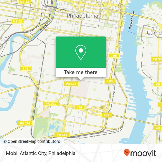 Mobil Atlantic City map