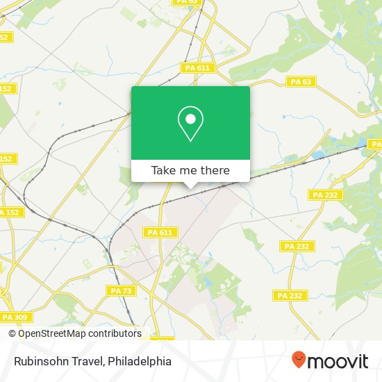 Rubinsohn Travel map