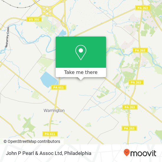 Mapa de John P Pearl & Assoc Ltd