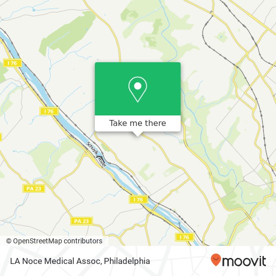 LA Noce Medical Assoc map