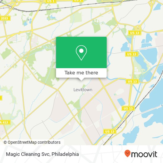 Magic Cleaning Svc map
