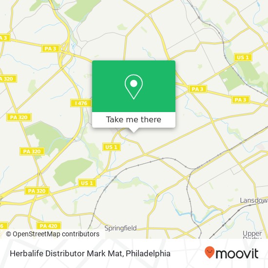 Mapa de Herbalife Distributor Mark Mat