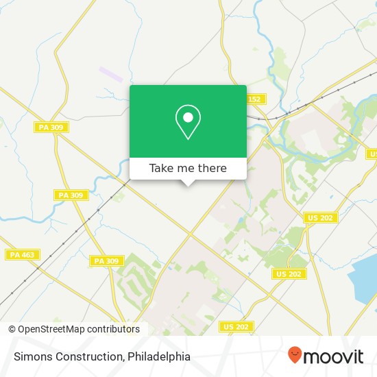 Simons Construction map