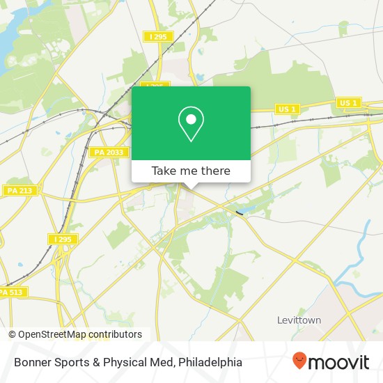 Bonner Sports & Physical Med map