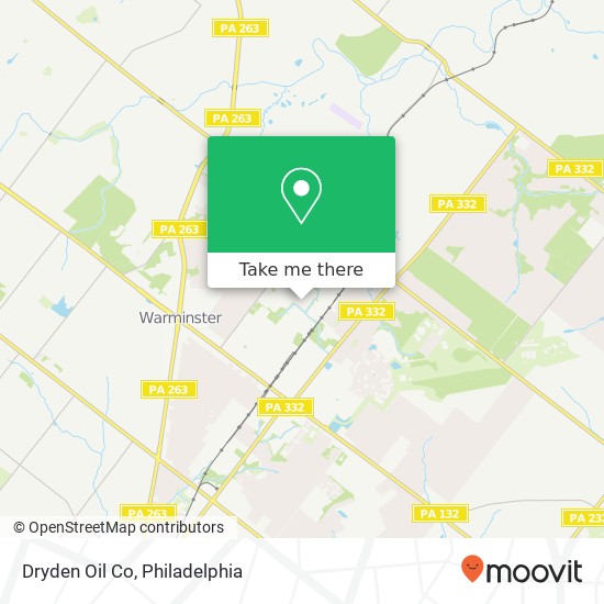 Dryden Oil Co map