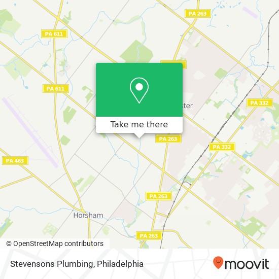 Mapa de Stevensons Plumbing