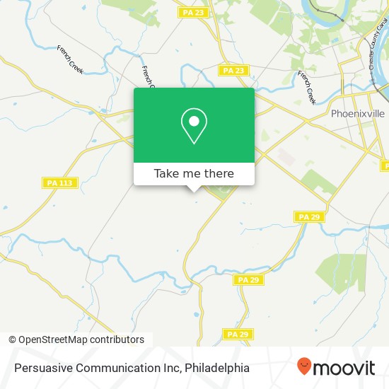 Persuasive Communication Inc map