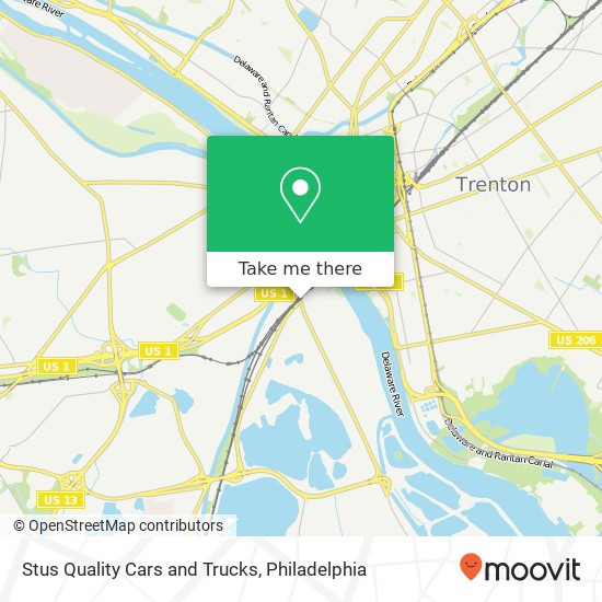 Mapa de Stus Quality Cars and Trucks