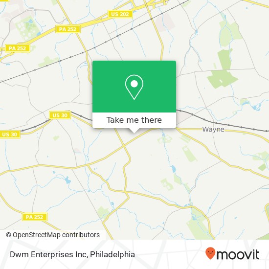 Dwm Enterprises Inc map