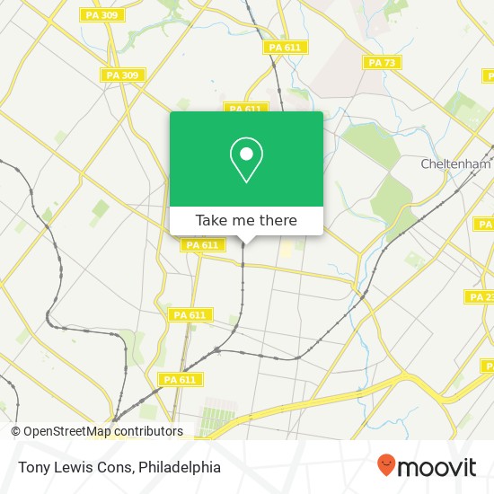 Tony Lewis Cons map