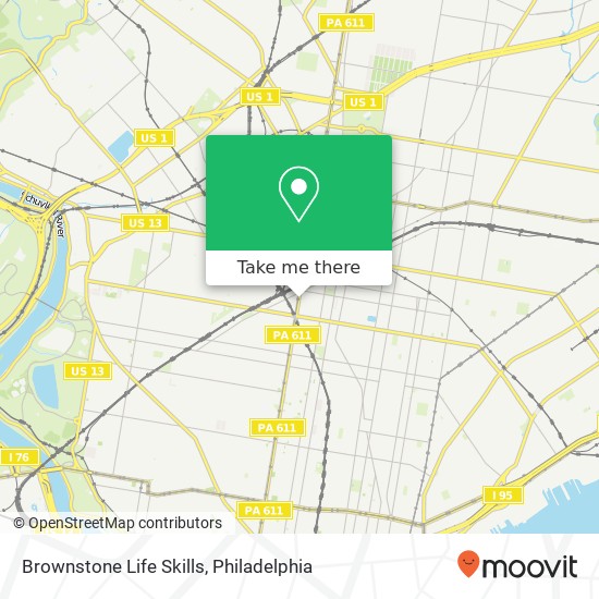 Mapa de Brownstone Life Skills