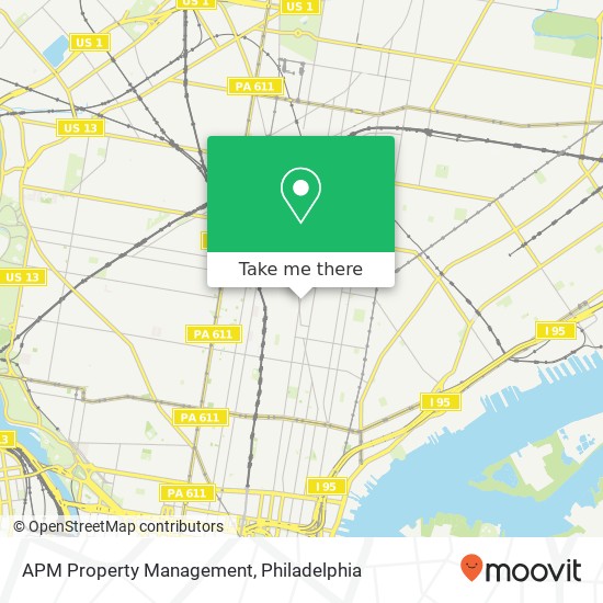 APM Property Management map