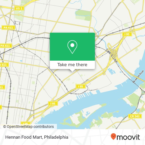 Hennan Food Mart map