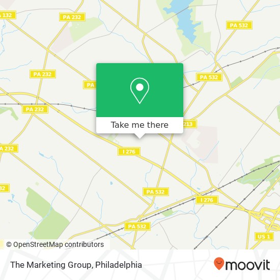 The Marketing Group map