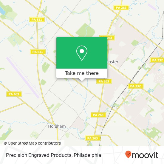 Precision Engraved Products map