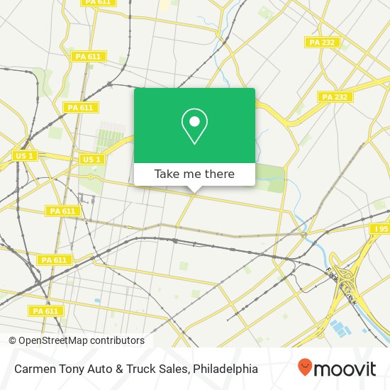 Carmen Tony Auto & Truck Sales map