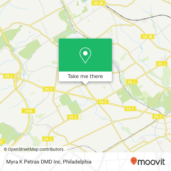 Myra K Petras DMD Inc map