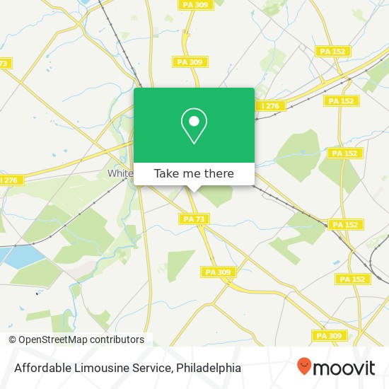 Affordable Limousine Service map