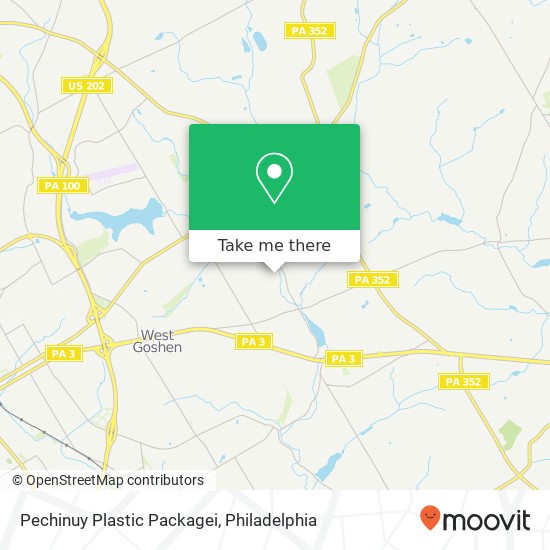 Mapa de Pechinuy Plastic Packagei