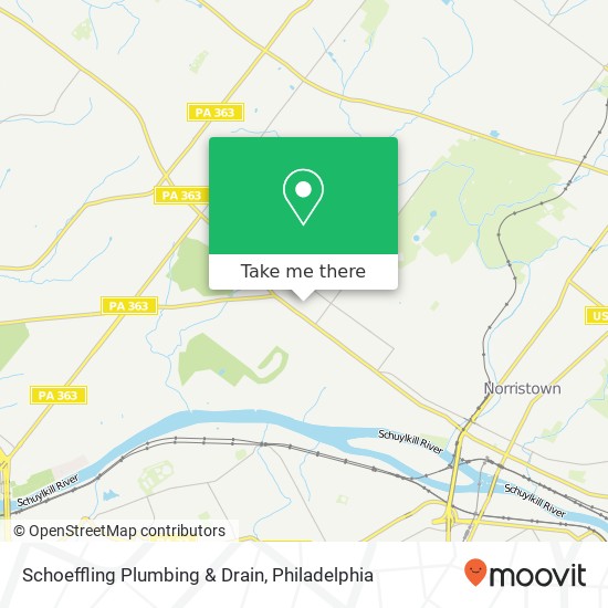 Mapa de Schoeffling Plumbing & Drain