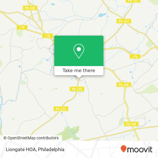 Mapa de Liongate HOA