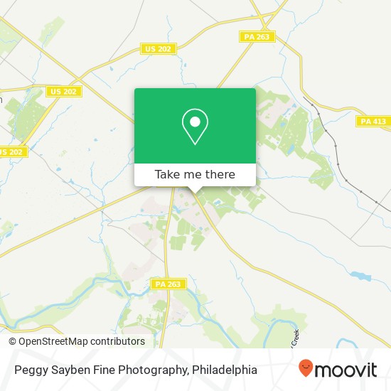 Peggy Sayben Fine Photography map