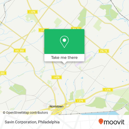 Savin Corporation map