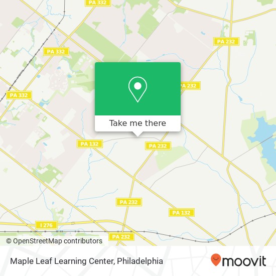 Maple Leaf Learning Center map