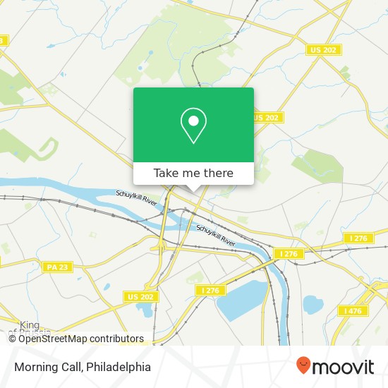 Morning Call map