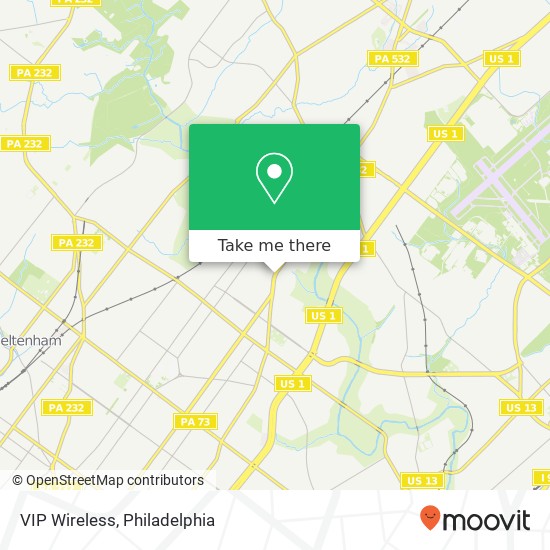 Mapa de VIP Wireless