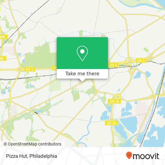 Pizza Hut map