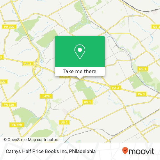 Mapa de Cathys Half Price Books Inc