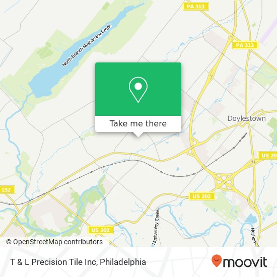 T & L Precision Tile Inc map