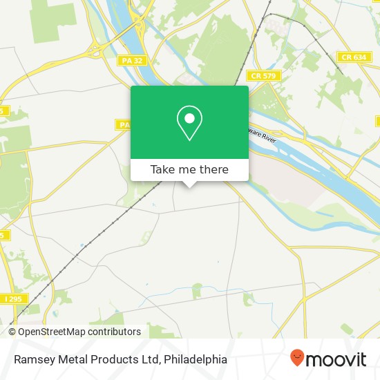 Ramsey Metal Products Ltd map