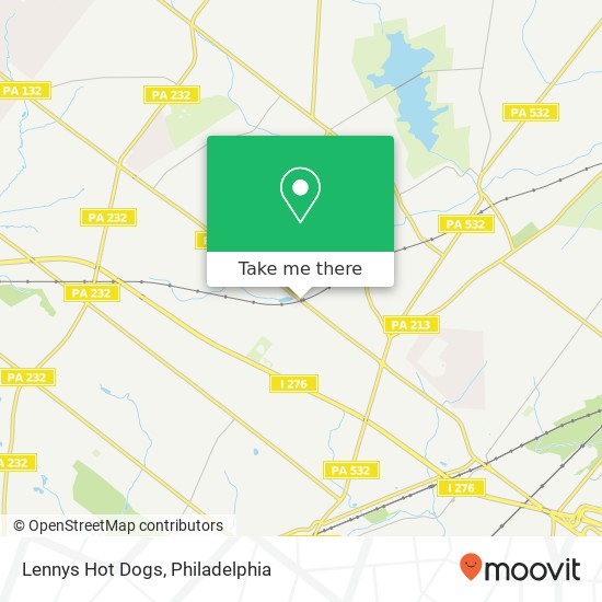 Lennys Hot Dogs map