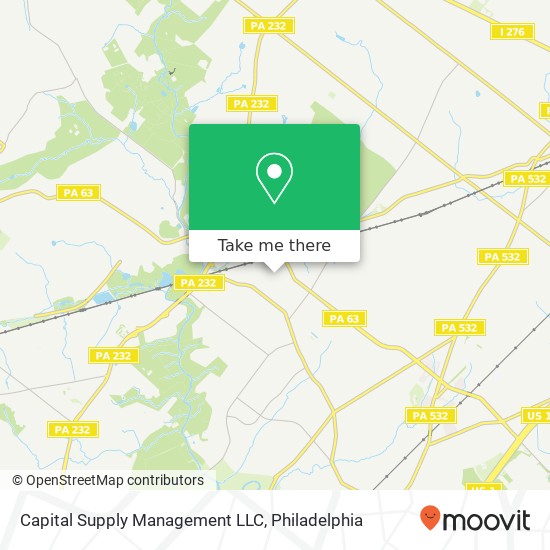 Capital Supply Management LLC map