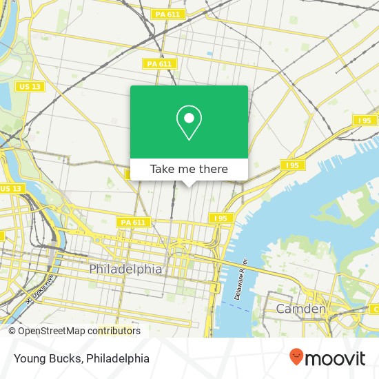 Young Bucks map